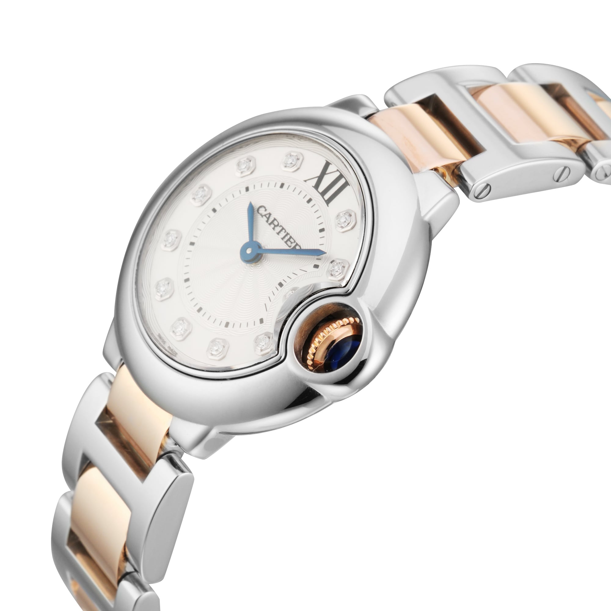 Pre-Owned Cartier Ballon Bleu 28mm Stainless Steel Pre-Owned Cartier Ballon Bleu 28mm Stainless Steel