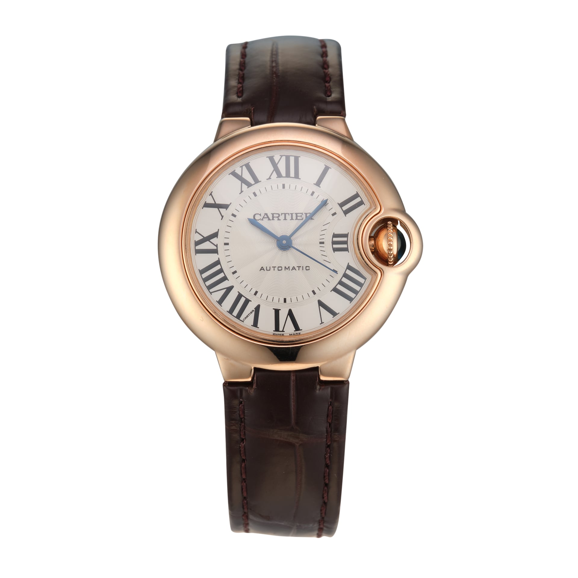 Pre-Owned Cartier Ballon Bleu De 33mm Rose Gold