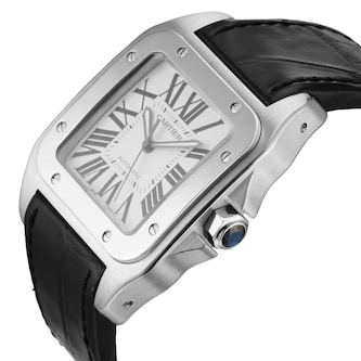 Pre-Owned Cartier Santos 100 41mm Stainless Steel