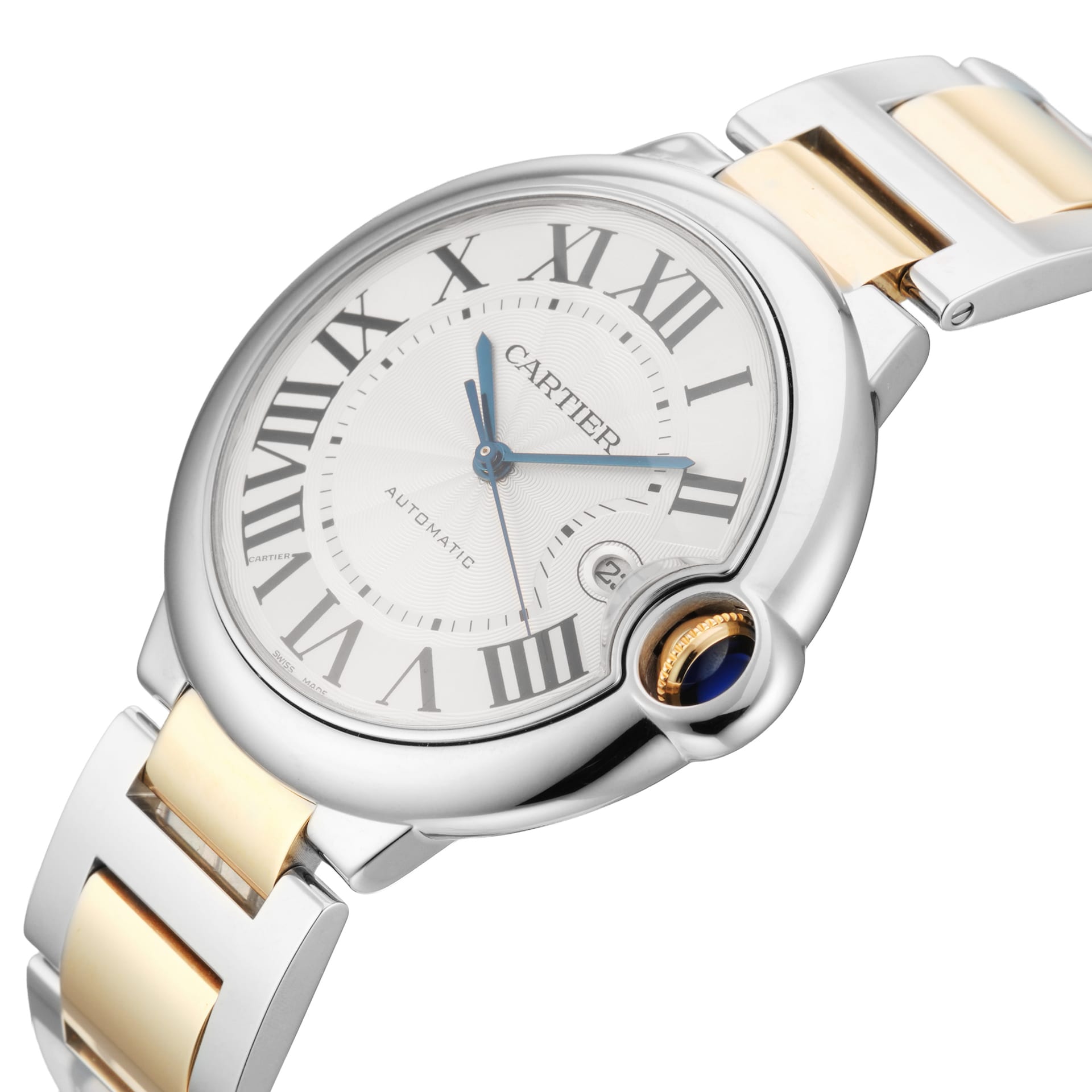 Pre-Owned Cartier Ballon Bleu De Watch 42mm Automatic Winding Steel Case