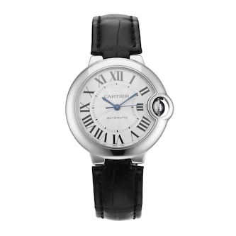 Pre-Owned Cartier Ballon Bleu De 33mm Stainless Steel Pre-Owned Cartier Ballon Bleu De 33mm Stainless Steel