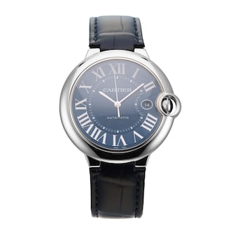 Pre-Owned Cartier Ballon Bleu De 42mm Stainless Steel Pre-Owned Cartier Ballon Bleu De 42mm Stainless Steel