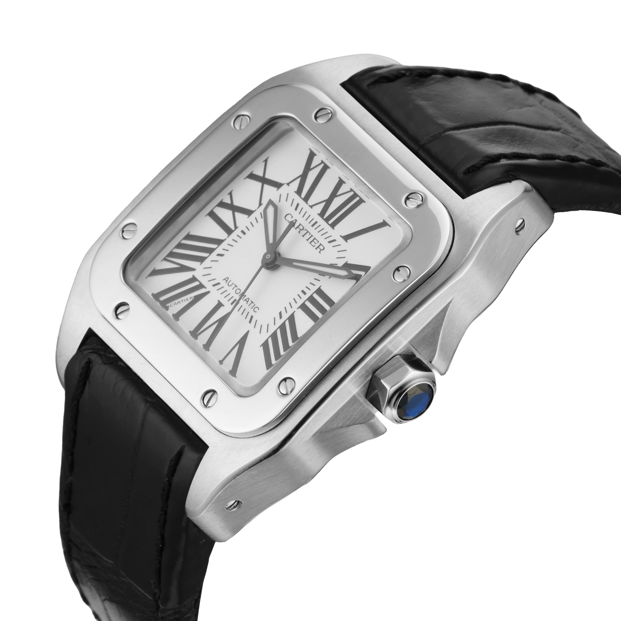 Pre-Owned Cartier Santos 35mm Stainless Steel