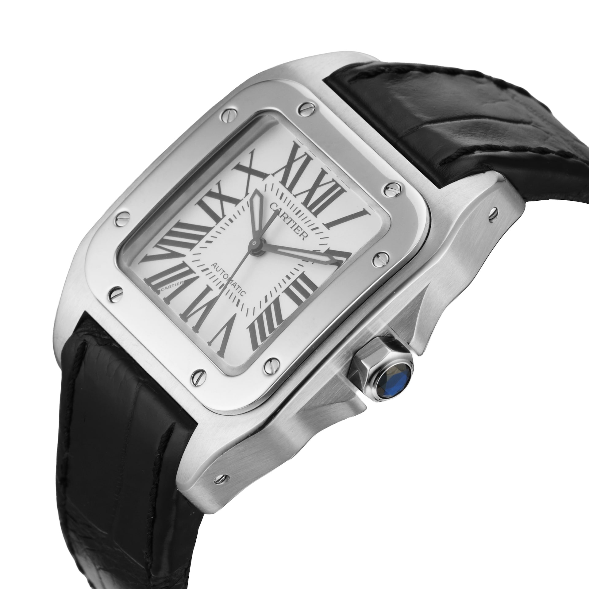 Pre-Owned Cartier Santos 35mm Stainless Steel