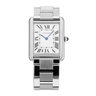 Pre-Owned Cartier Tank Solo 27.4mm Stainless Steel Pre-Owned Cartier Tank Solo 27.4mm Stainless Steel