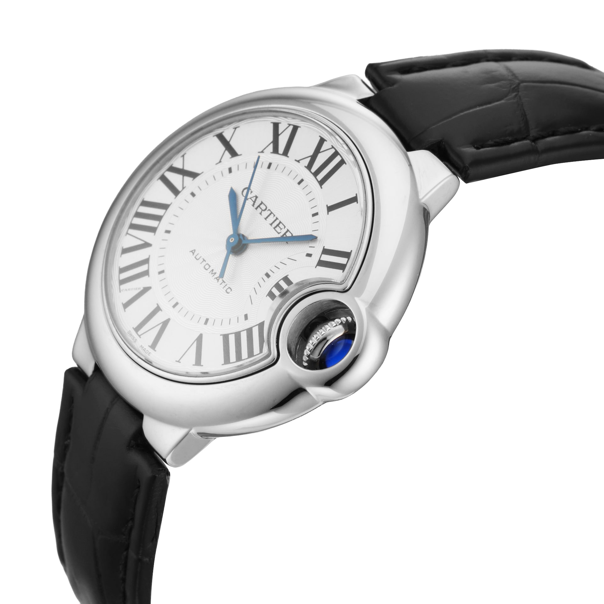 Pre-Owned Cartier Ballon Bleu De 33mm Stainless Steel Pre-Owned Cartier Ballon Bleu De 33mm Stainless Steel