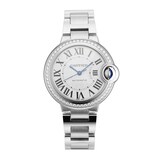 Pre-Owned Cartier Ballon Bleu De 33mm Stainless Steel
