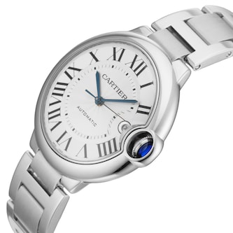 Pre-Owned Cartier Ballon Bleu De 39.9mm Stainless Steel Pre-Owned Cartier Ballon Bleu De 39.9mm Stainless Steel