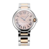 Pre-Owned Cartier Ballon Bleu De 36mm Stainless Steel and Rose Gold