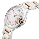 Pre-Owned Cartier Ballon Bleu 28mm Stainless Steel and Rose Gold