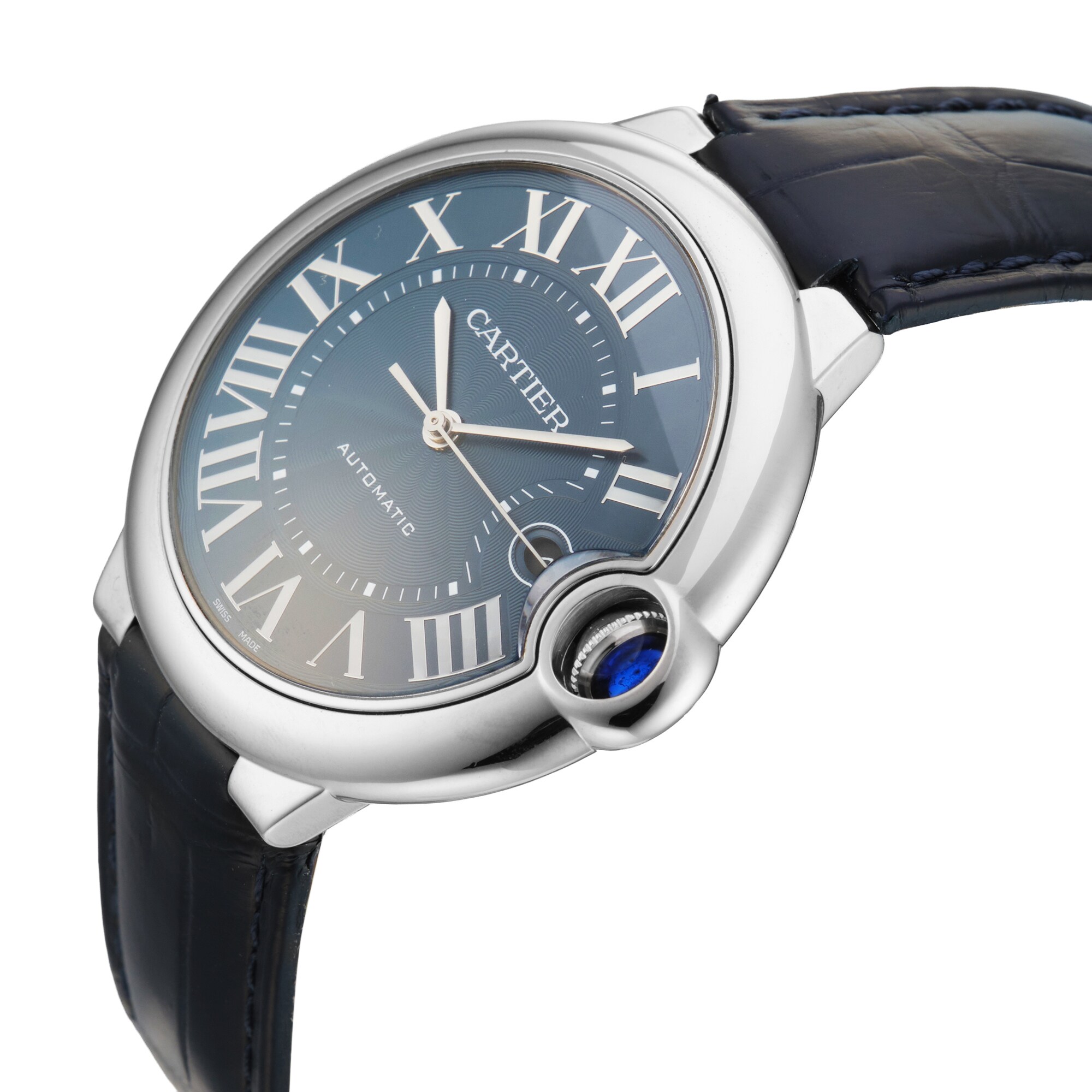 Pre-Owned Cartier Ballon Bleu 42mm Stainless Steel Pre-Owned Cartier Ballon Bleu 42mm Stainless Steel