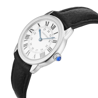 Pre-Owned Cartier Ronde Solo De 29mm Stainless Steel Pre-Owned Cartier Ronde Solo De 29mm Stainless Steel