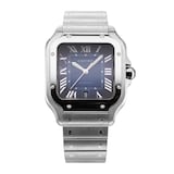 Pre-Owned Cartier Santos de 39.8mm Stainless Steel