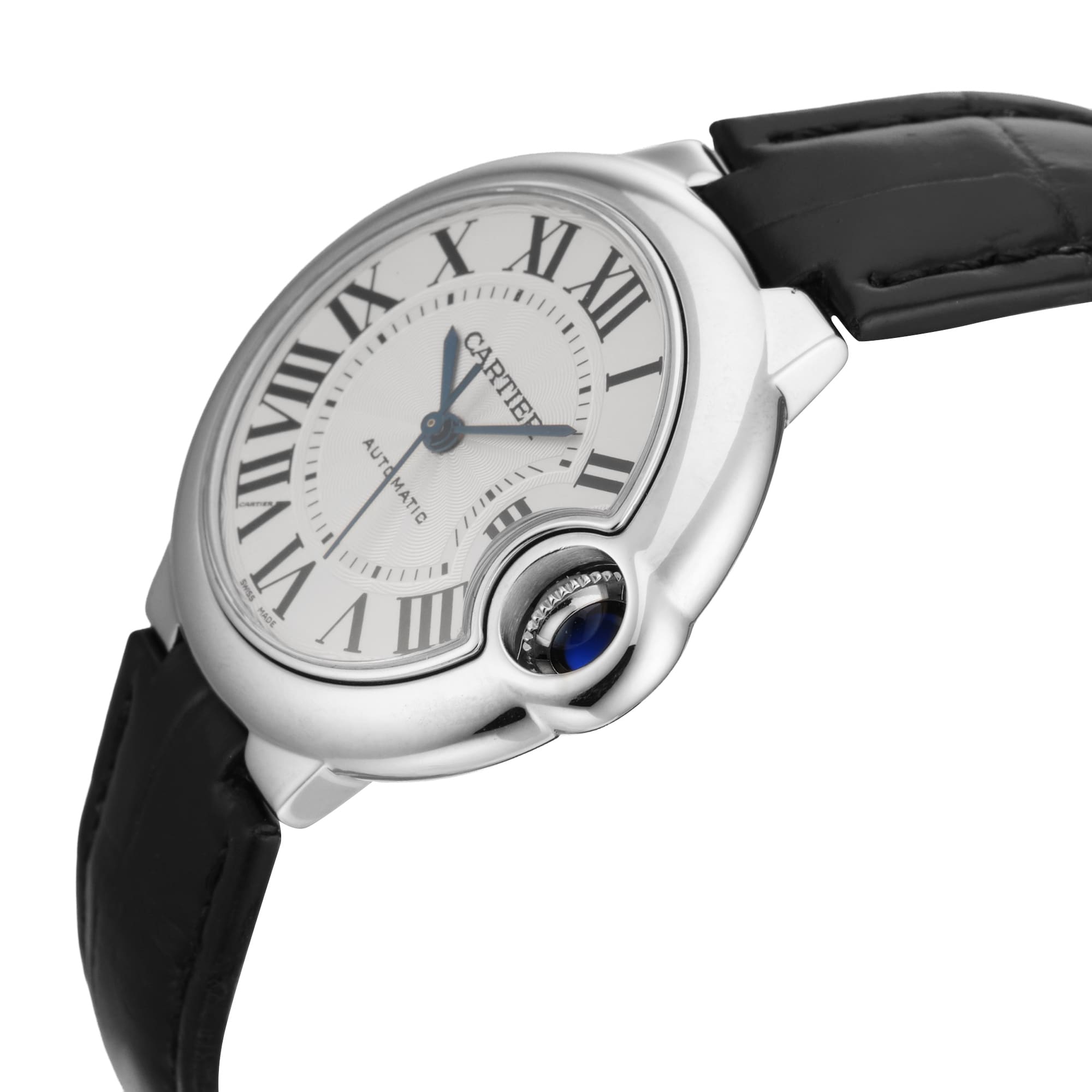 Pre-Owned Cartier Ballon Bleu De 33mm Stainless Steel