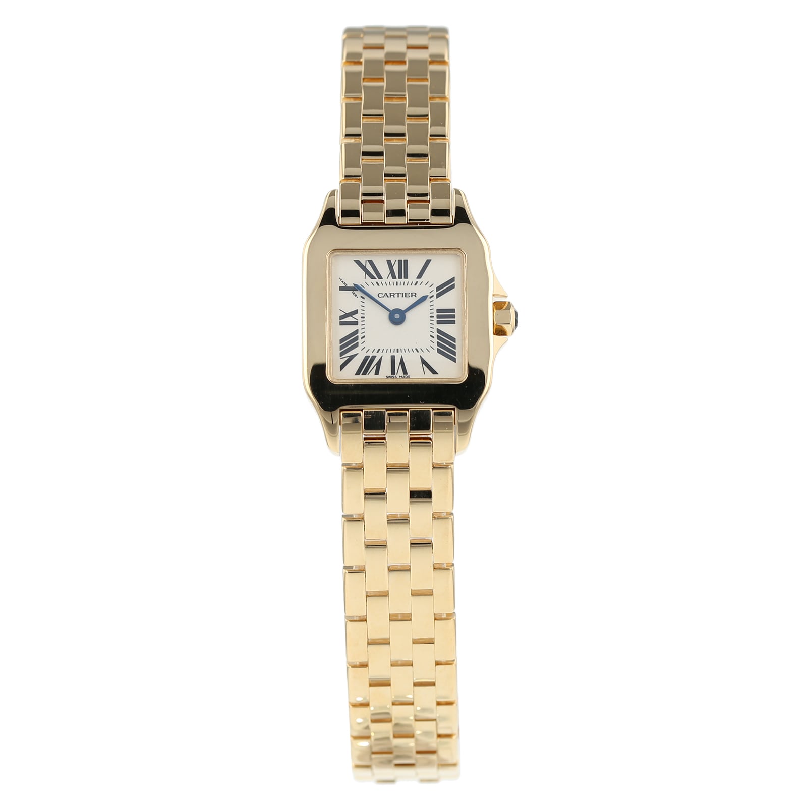 Cartier santos ladies watch pre owned new arrivals