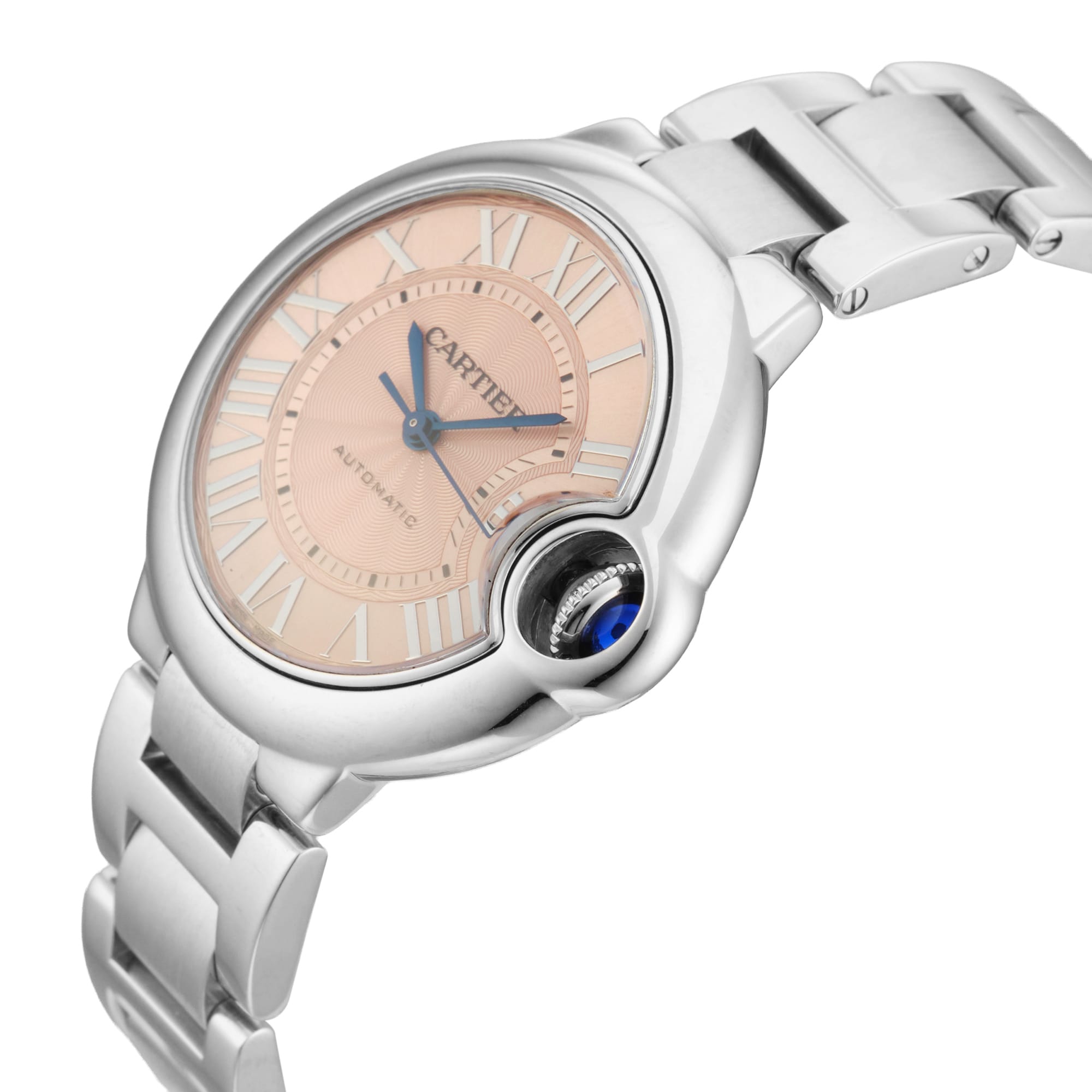 Pre-Owned Cartier Ballon Bleu De 33mm Stainless Steel Pre-Owned Cartier Ballon Bleu De 33mm Stainless Steel