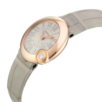 Pre-Owned Cartier Ballon Blanc De Watch 26mm Rose Gold Pre-Owned Cartier Ballon Blanc De Watch 26mm Rose Gold