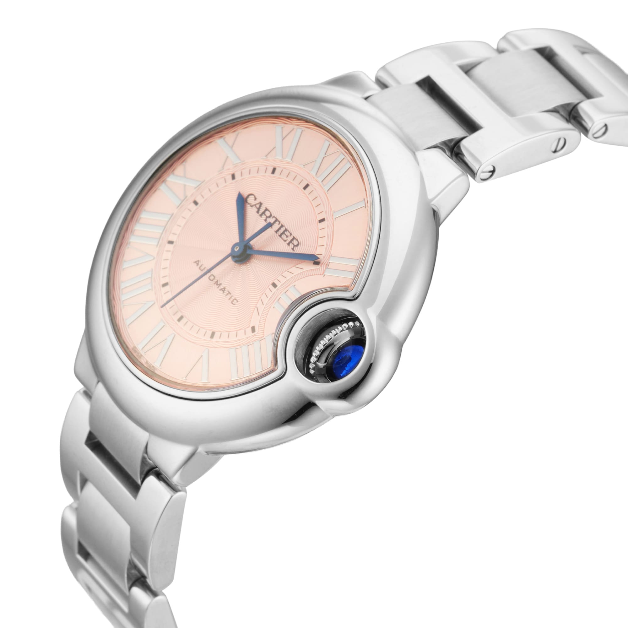 Pre-Owned Cartier Ballon Bleu De 33mm Stainless Steel Pre-Owned Cartier Ballon Bleu De 33mm Stainless Steel