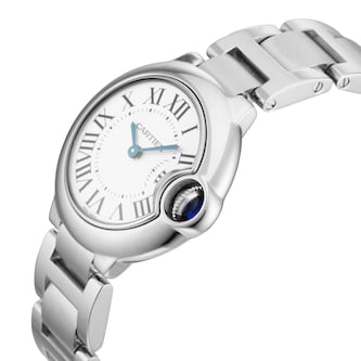 Pre-Owned Cartier Ballon Bleu 28.6mm Stainless Steel