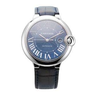 Pre-Owned Cartier Ballon Bleu De 42mm Stainless Steel Pre-Owned Cartier Ballon Bleu De 42mm Stainless Steel