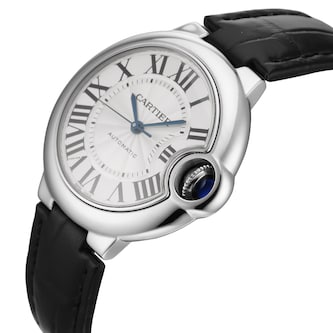 Pre-Owned Cartier Ballon Bleu De 33mm Stainless Steel Pre-Owned Cartier Ballon Bleu De 33mm Stainless Steel