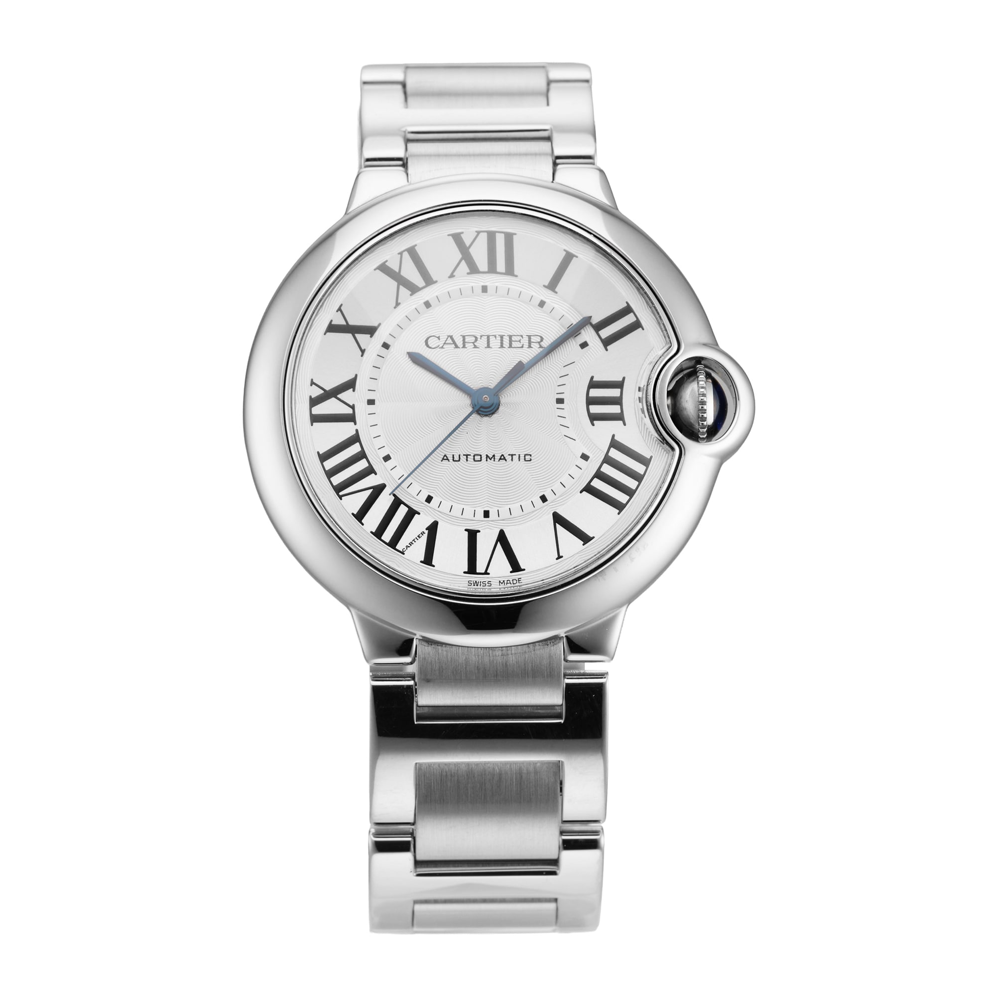Pre-Owned Cartier Ballon Bleu 36mm Stainless Steel Pre-Owned Cartier Ballon Bleu 36mm Stainless Steel
