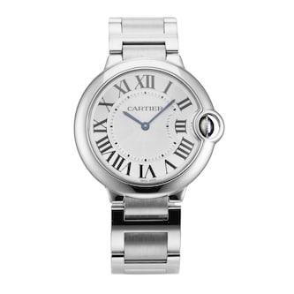 Pre-Owned Cartier Ballon Bleu De 36mm Stainless Steel