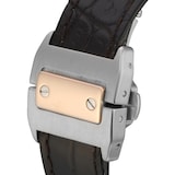 Pre-Owned Cartier Santos 100 33mm Stainless Steel and Rose Gold