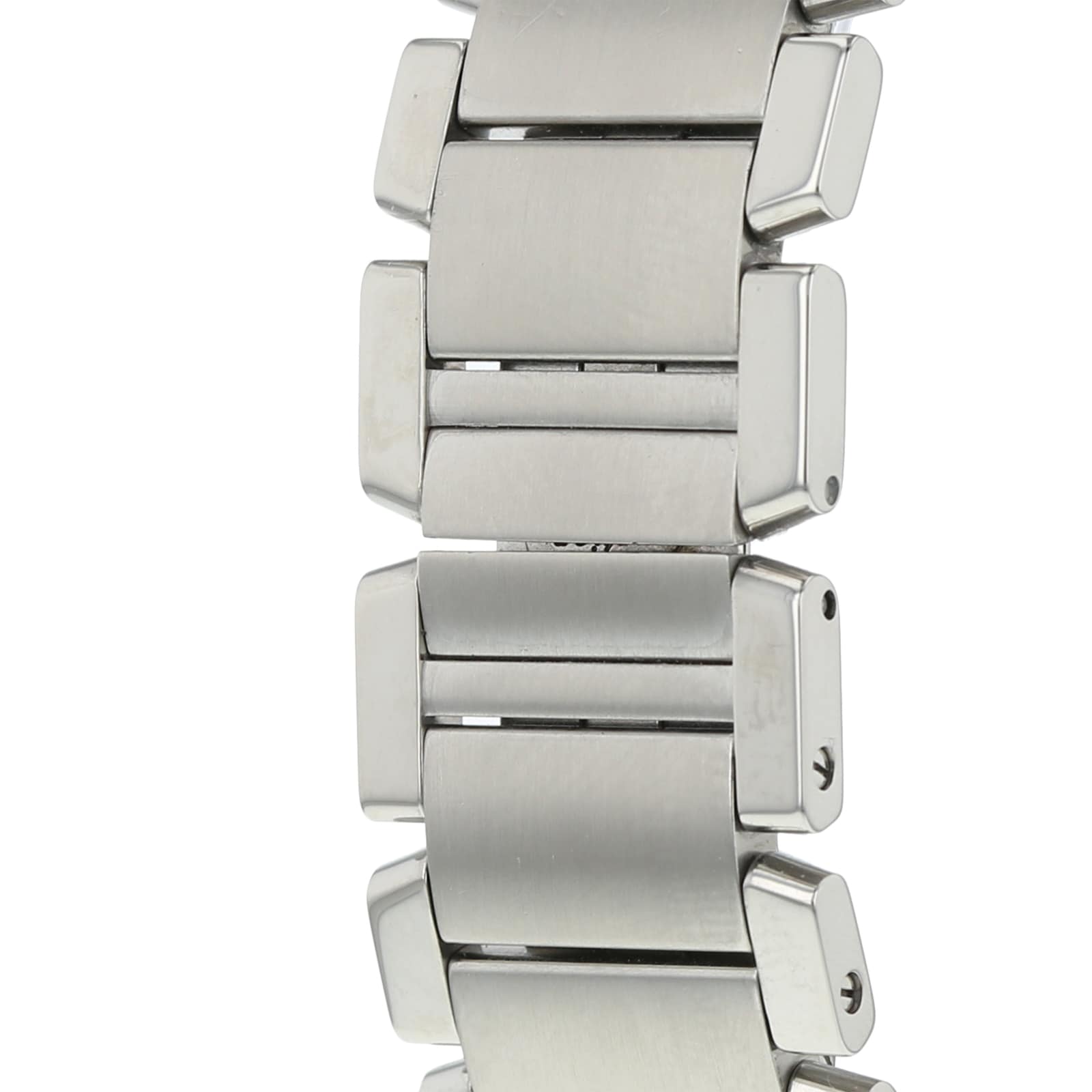 Pre-Owned Cartier Tank Francaise Chronoflex Mens Watch W51001Q3/2303 Pre-Owned Cartier Tank Francaise Chronoflex Mens Watch W51001Q3/2303