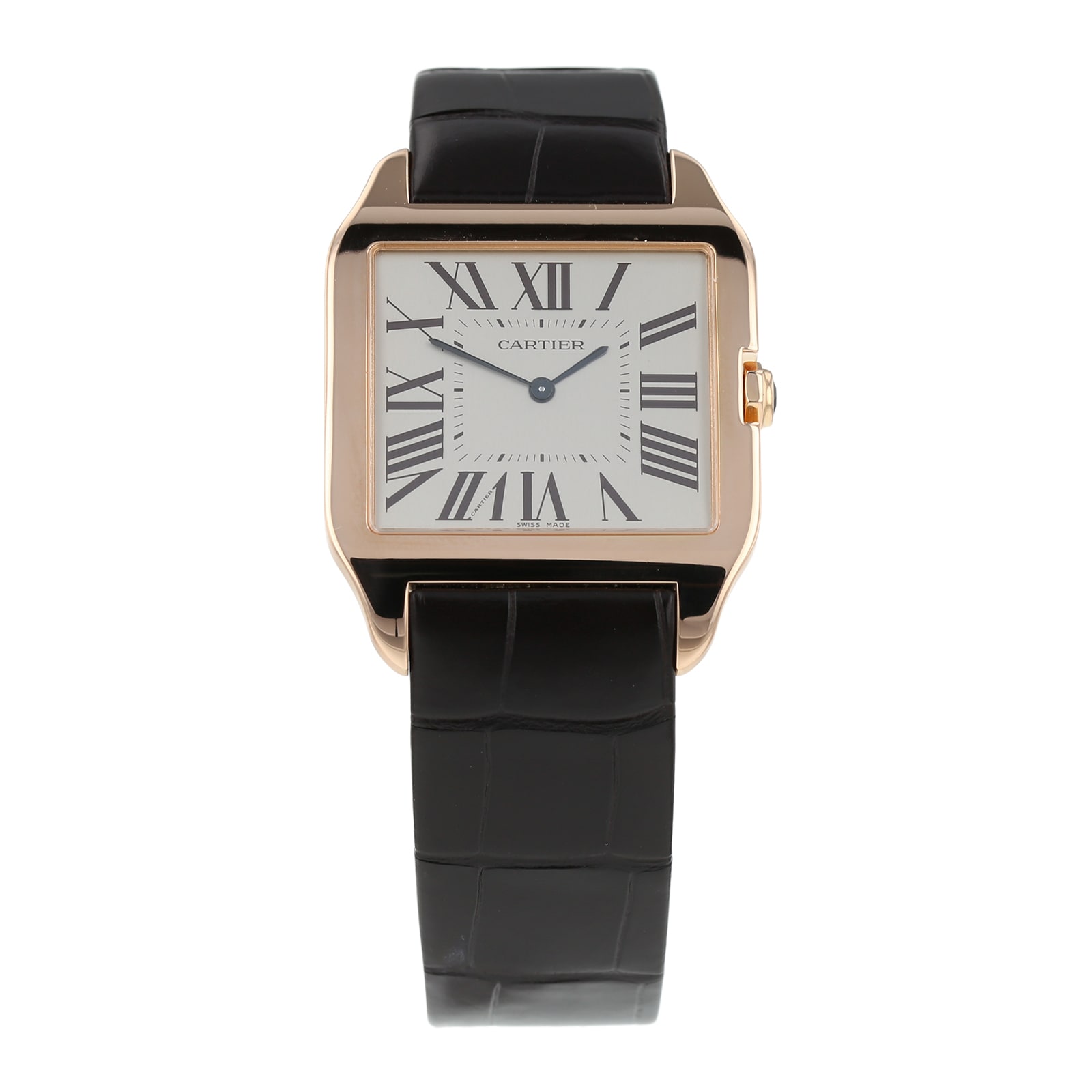 Pre Owned Cartier Pre Owned Cartier Santos Dumont Mens Watch