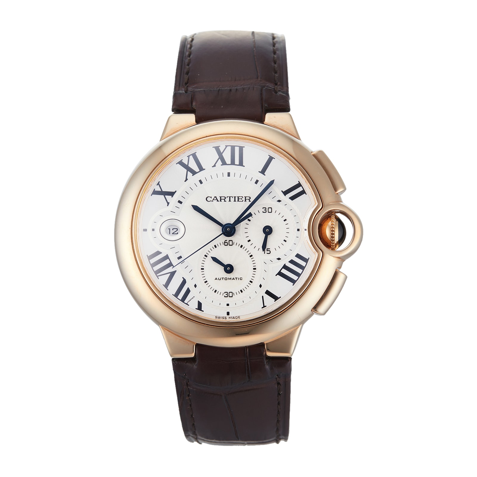 Pre Owned Cartier Pre Owned Cartier Ballon Bleu Mens Watch