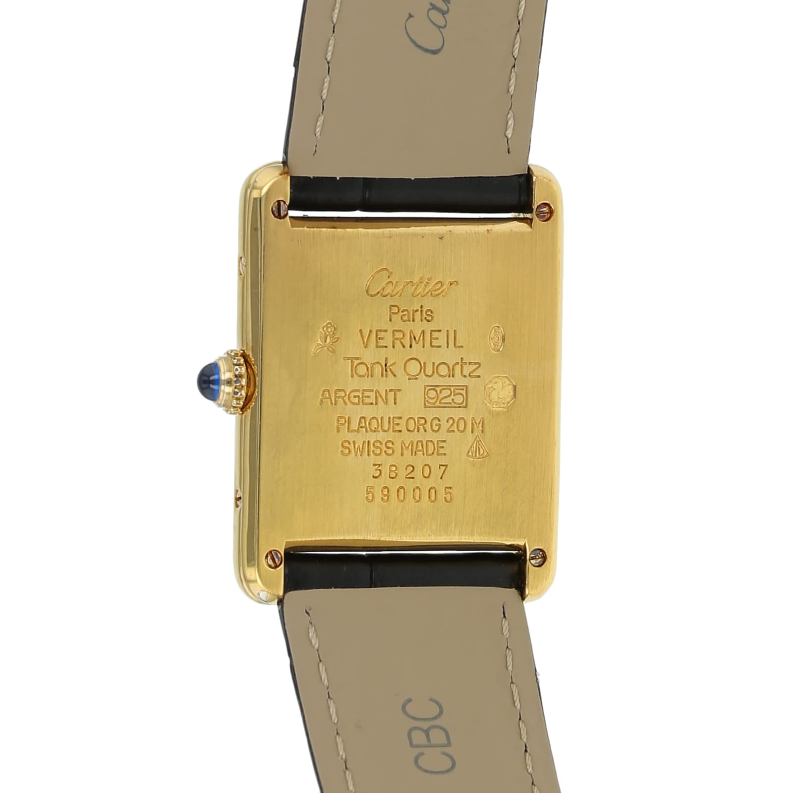 Pre-Owned Cartier Must de Ladies Watch W1002753/38207