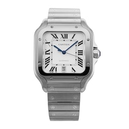 40630358 - Santos 40mm Large Model Automatic Stainless Steel