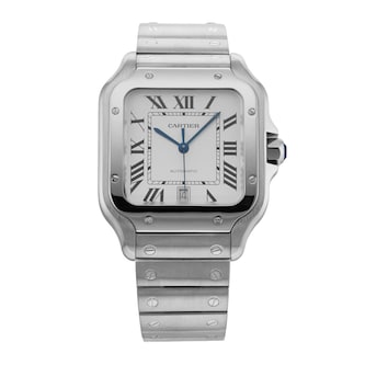 Pre-Owned Cartier Santos 40mm Large Model Automatic Stainless Steel