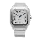 Pre-Owned Cartier Santos de 39.8mm Large Model Stainless Steel