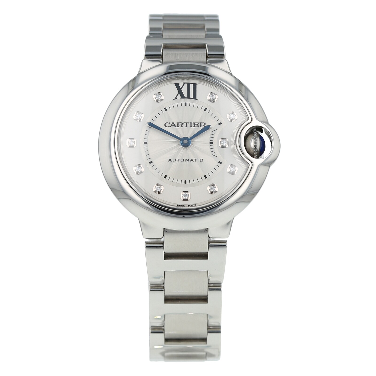 Pre Owned Cartier Ballon Bleu Ladies Watch WE902074 3489 490003118