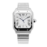 Pre-Owned Cartier Santos de 39.8mm Large Model Stainless Steel