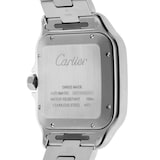 Pre-Owned Cartier Santos de 39.8mm Large Model Stainless Steel