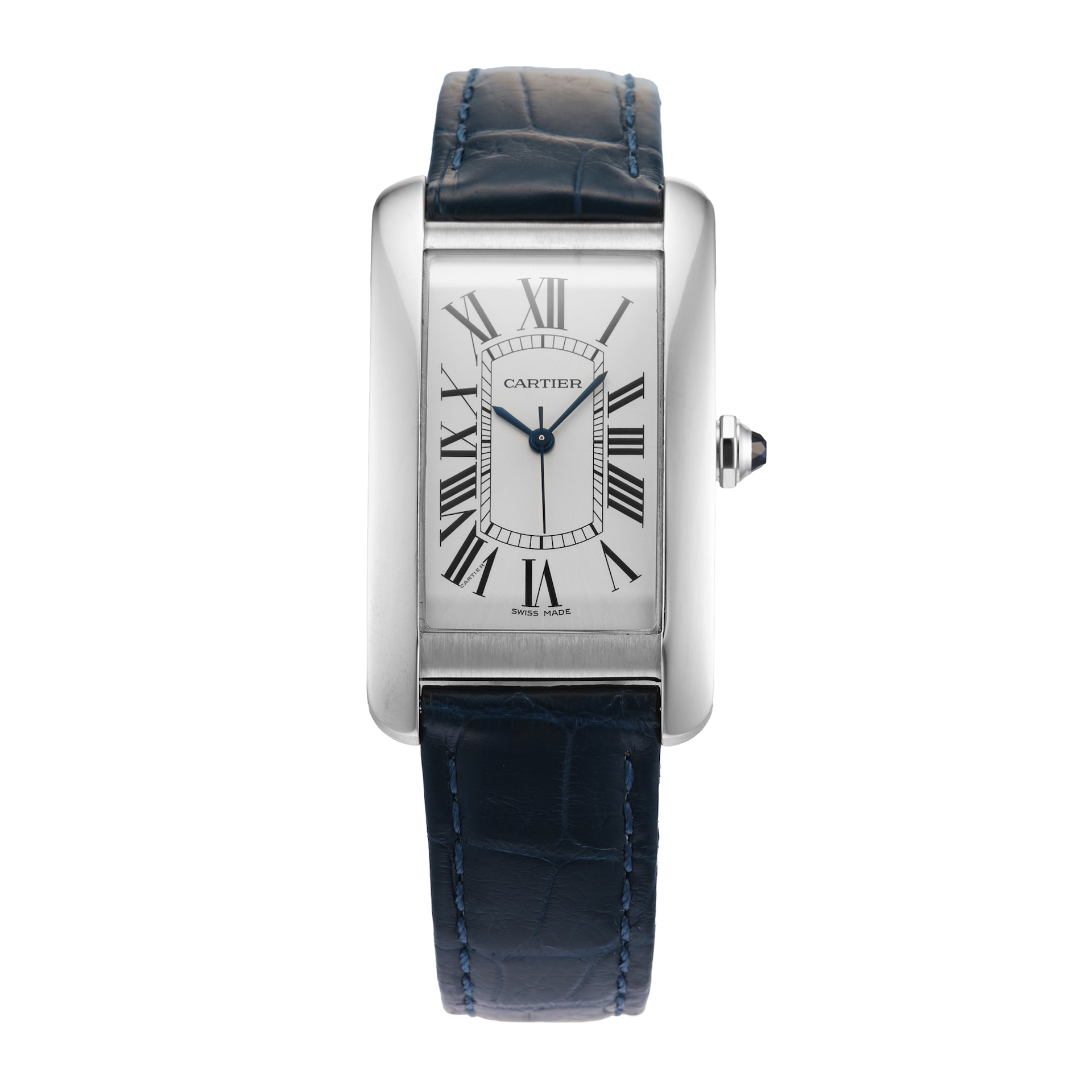 Pre-Owned Cartier Tank Américaine 26.6mm Stainless Steel