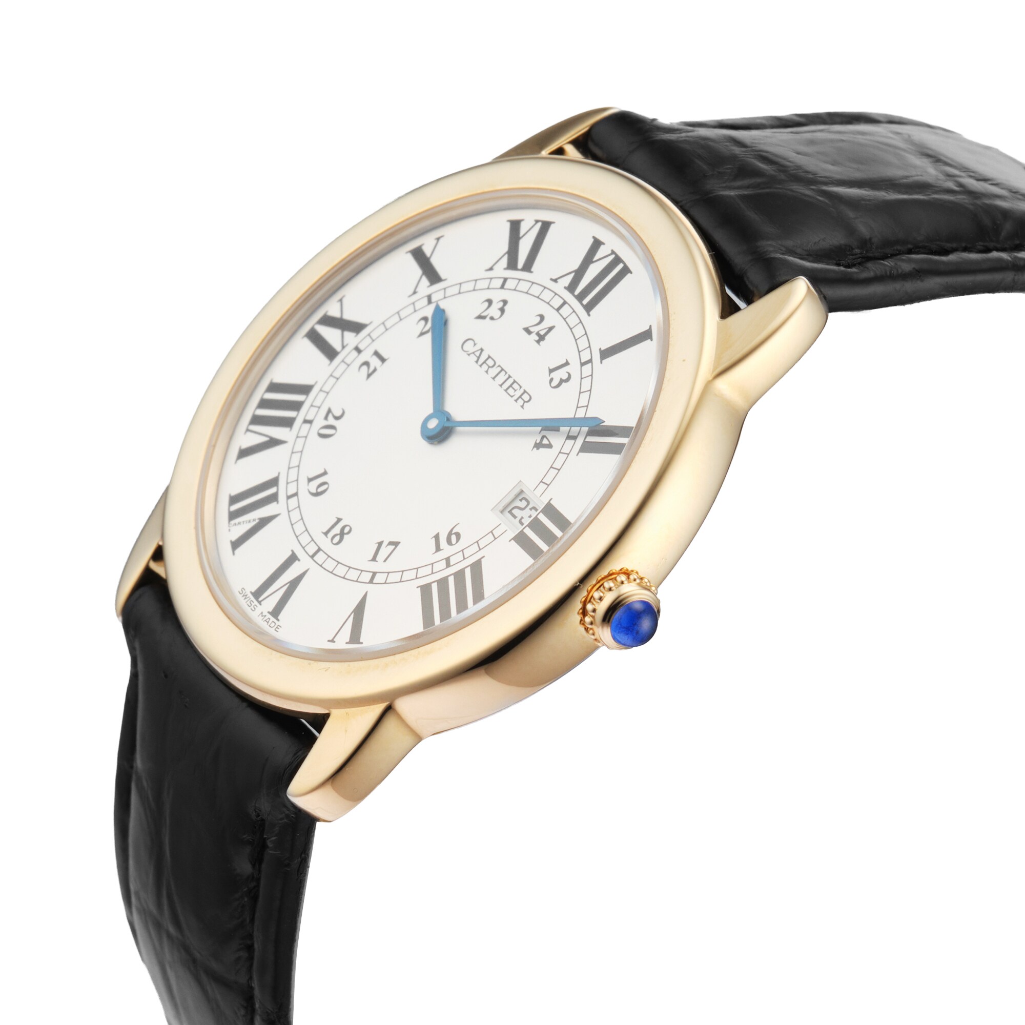 Pre-Owned Cartier Ronde Solo De 36mm Yellow Gold Pre-Owned Cartier Ronde Solo De 36mm Yellow Gold