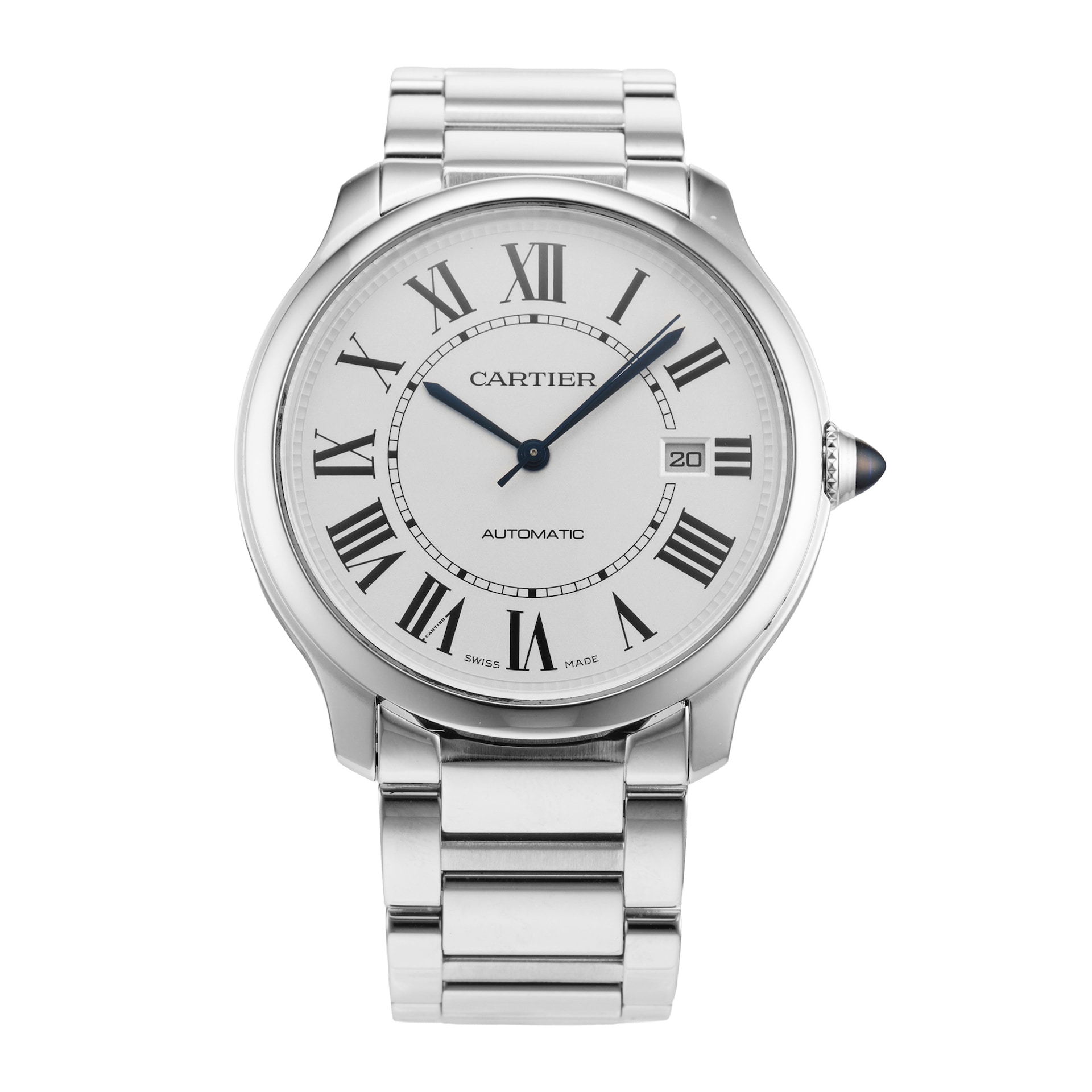 Pre-Owned Cartier Ronde Must 40mm Stainless Steel Pre-Owned Cartier Ronde Must 40mm Stainless Steel
