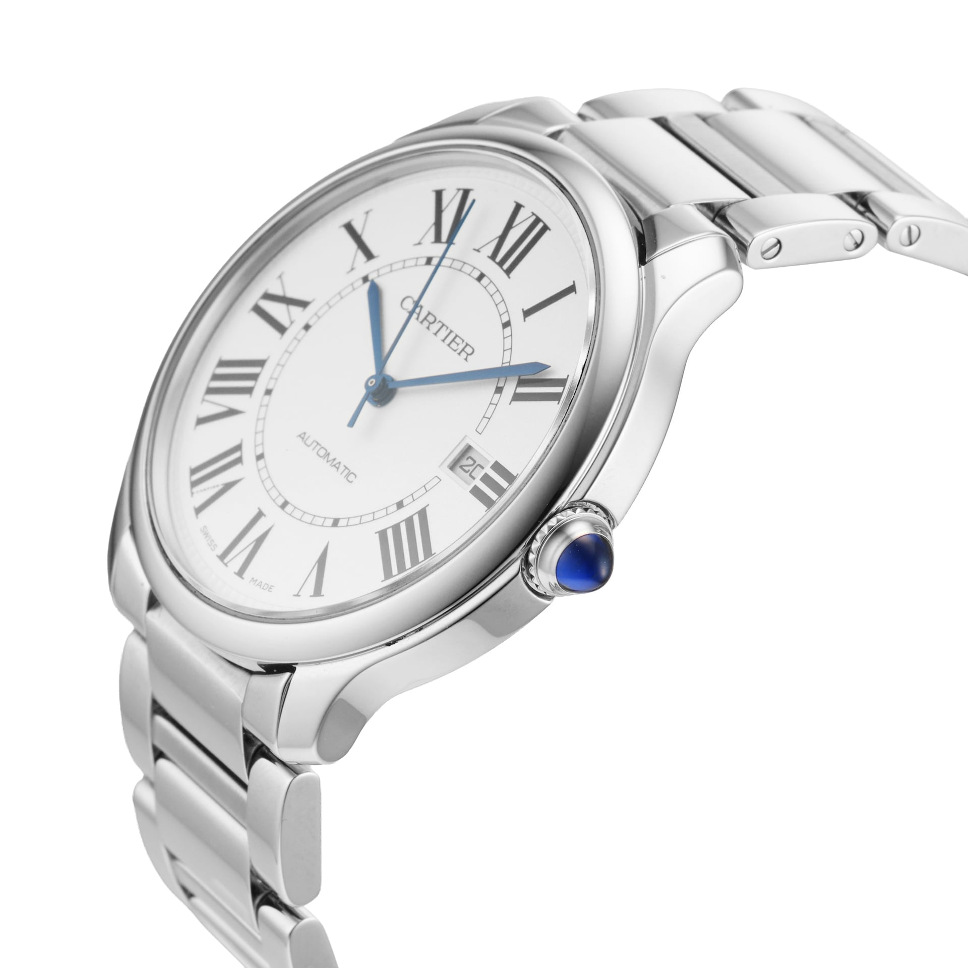 Pre-Owned Cartier Ronde Must 40mm Stainless Steel Pre-Owned Cartier Ronde Must 40mm Stainless Steel