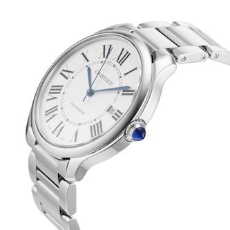 Pre-Owned Cartier Ronde Must 40mm Stainless Steel Pre-Owned Cartier Ronde Must 40mm Stainless Steel