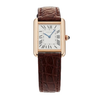 Pre-Owned Cartier Tank Solo 24.4mm Rose Gold