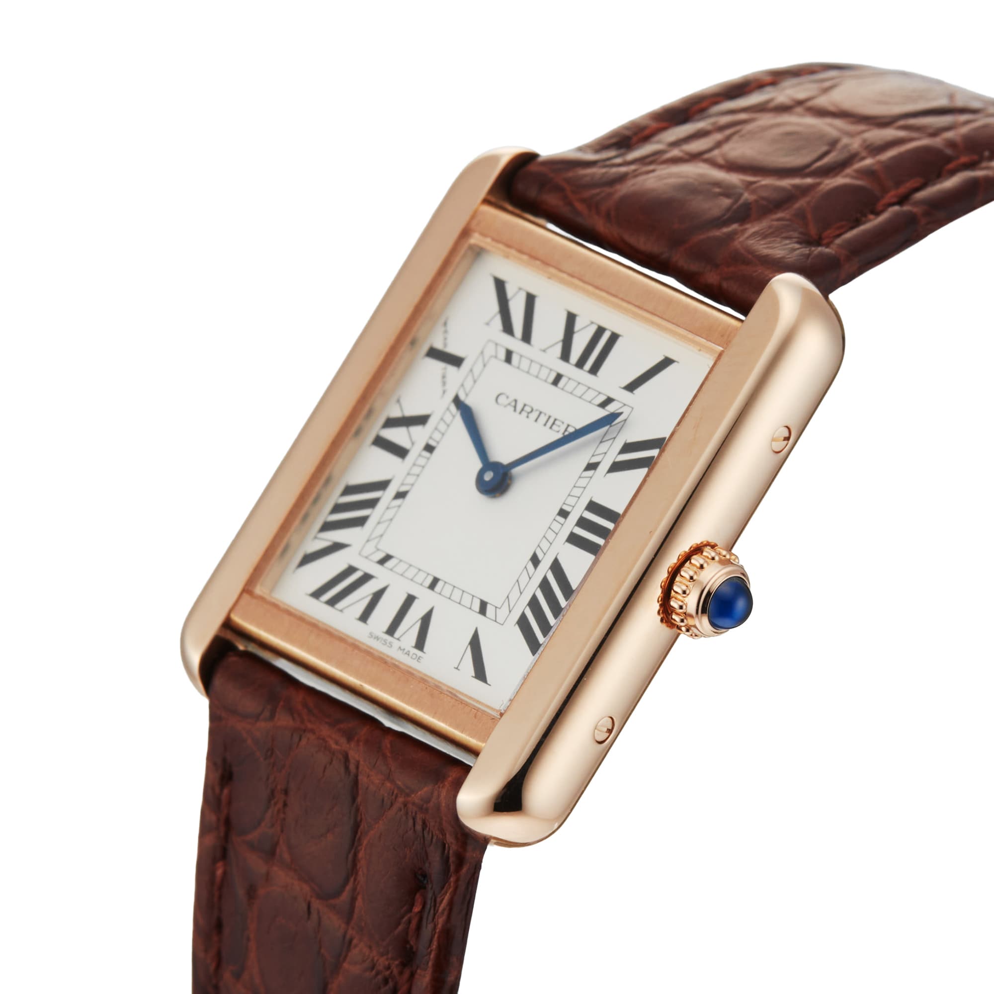 Pre-Owned Cartier Tank Solo 24.4mm Rose Gold