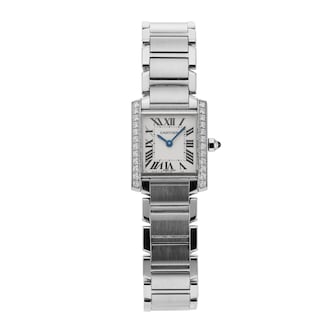 Pre-Owned Cartier Tank Francaise Small Model 20mm Stainless Steel