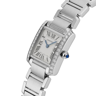 Pre-Owned Cartier Tank Francaise Small Model 20mm Stainless Steel