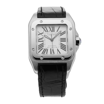Pre-Owned Cartier Santos 35mm Stainless Steel