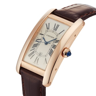Pre-Owned Cartier Tank Americaine 26mm Rose Gold