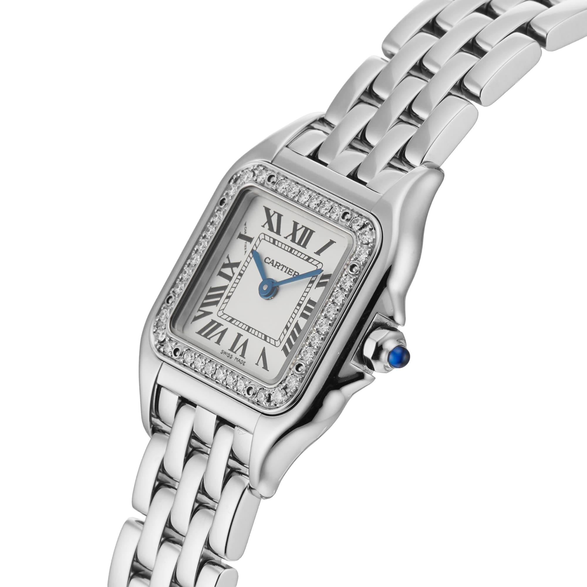 Pre-Owned Cartier Panthere 23mm Stainless Steel Pre-Owned Cartier Panthere 23mm Stainless Steel